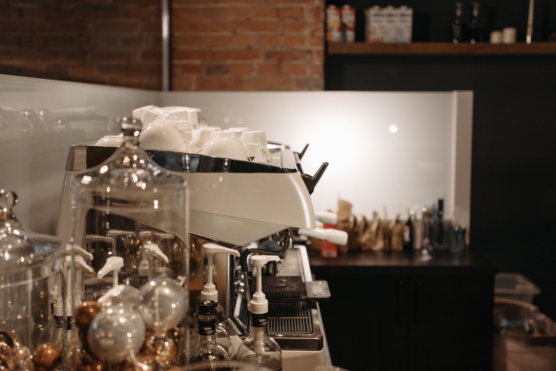 The bar, mid-morning